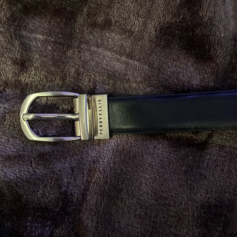 Boys Perry Ellis Black Belt 22”